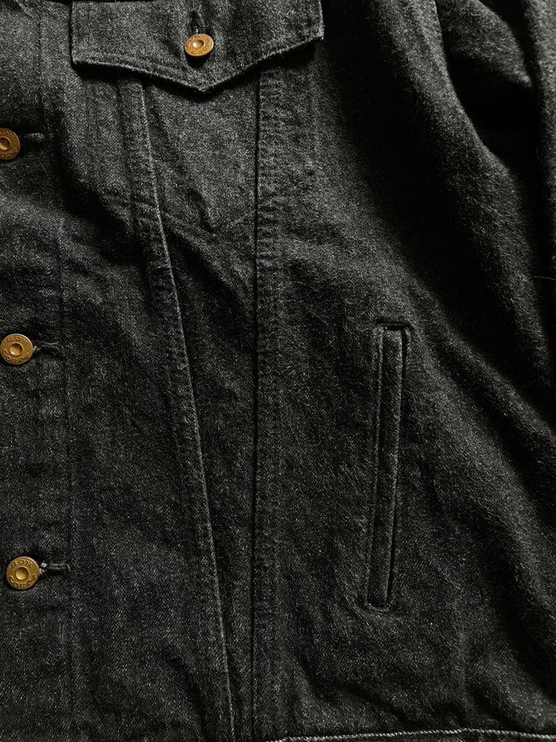 boncouraデニムジャケット　 ハンドウォーマー　　サイズ42