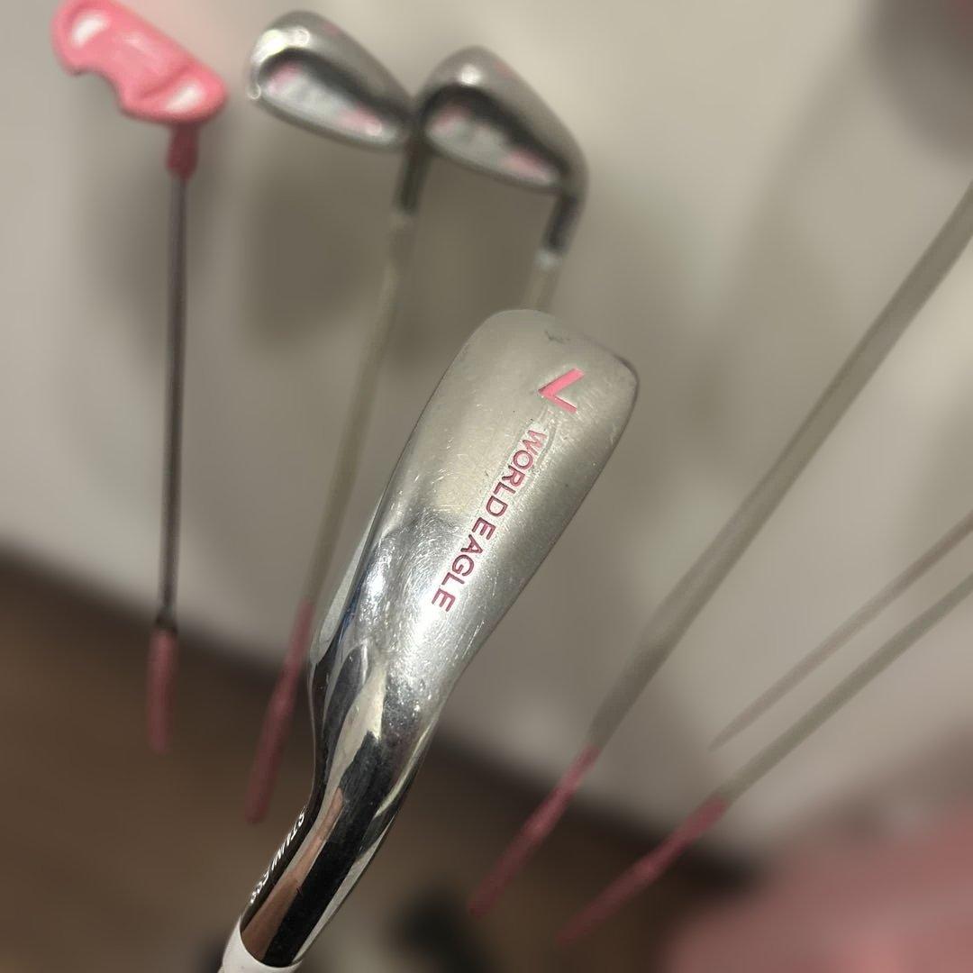 ワールドイーグル　WE-101 SP レディースハーフセット ピンク