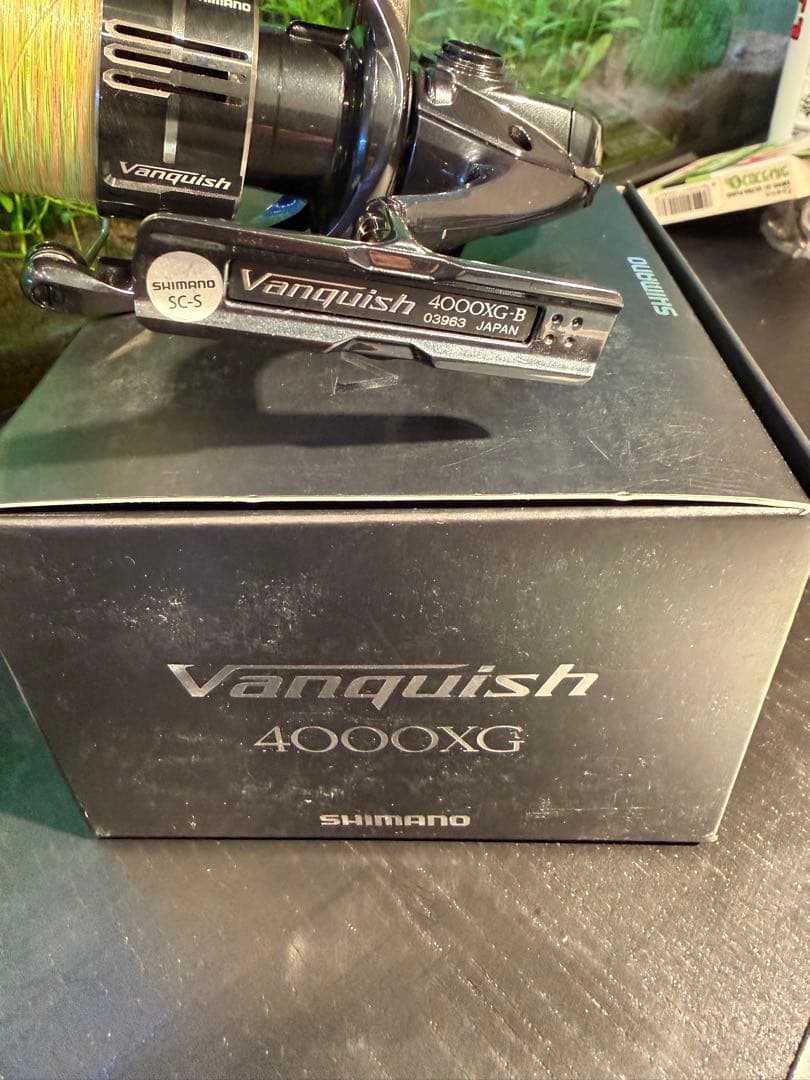 シマノ ヴァンキッシュ4000XG 夢屋ハンドル付