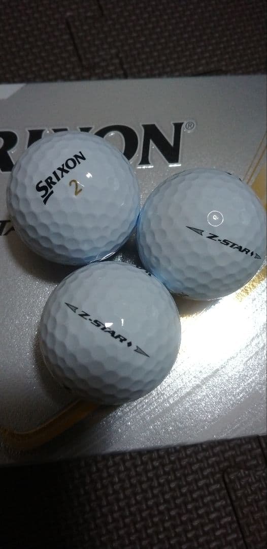 2025年最新モデル 新品 30球！スリクソン Z-STAR ダイヤ ホワイト