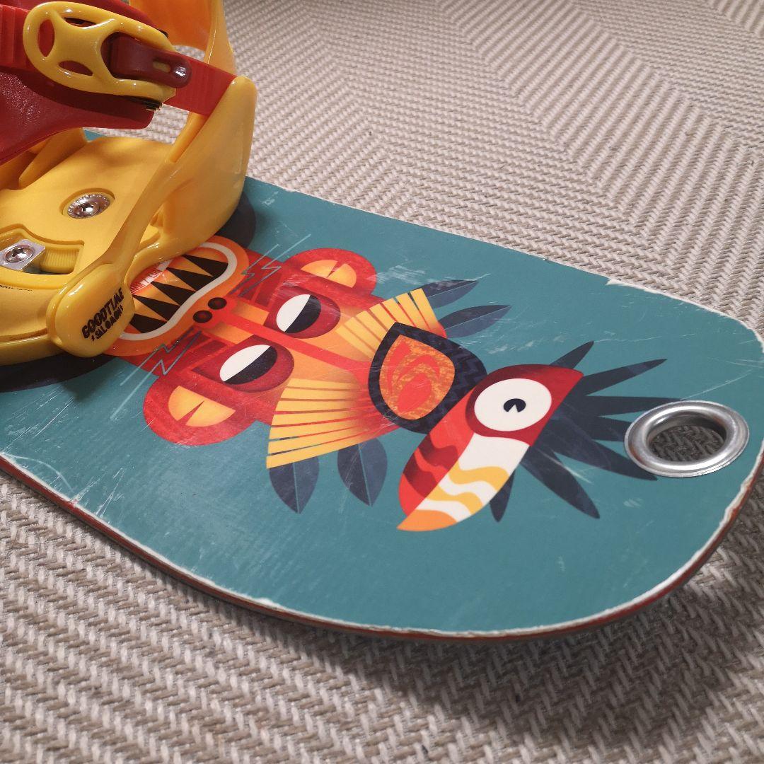 90cm Salomon TEAM スノーボード ビンディング リーシュコード付