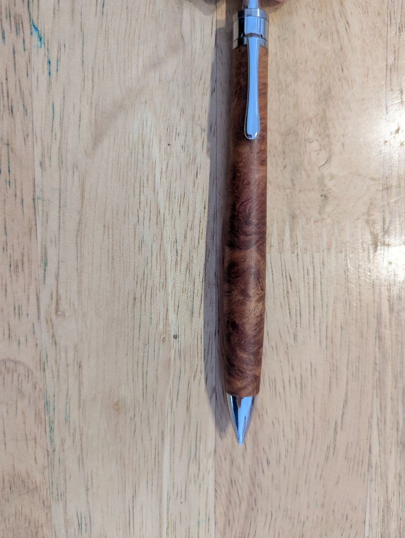 工房楔　花梨こぶ杢　シャープペンシル