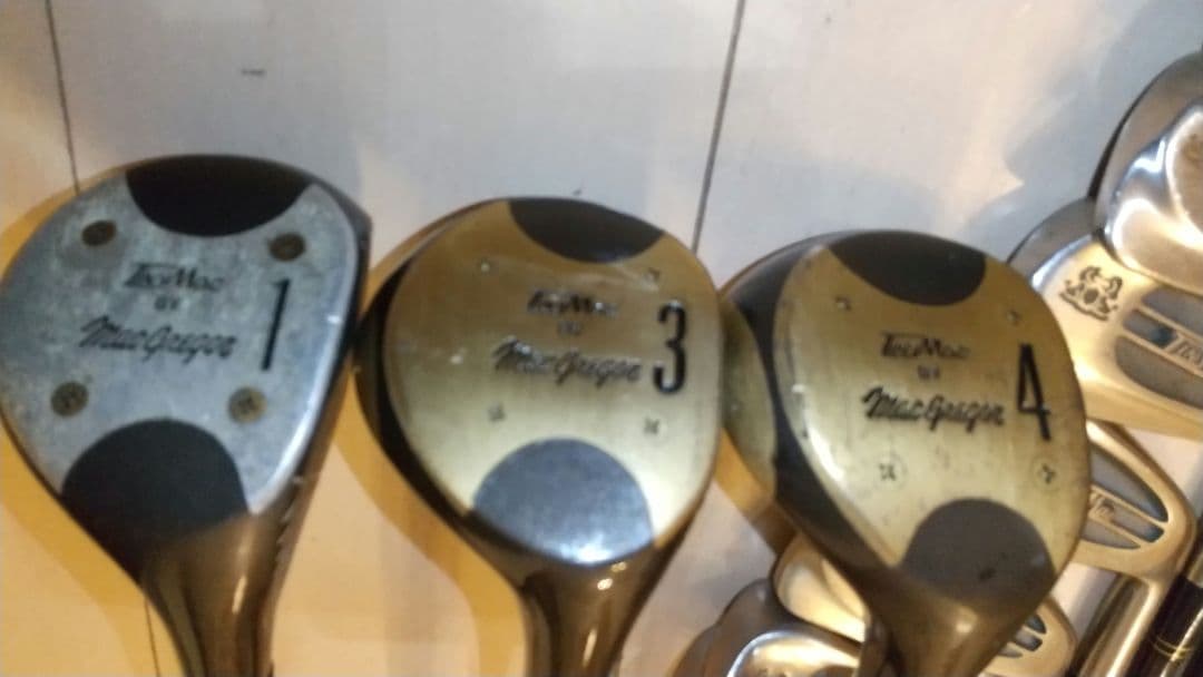 【希少】マグレガーTiNyMac(12本) ・TaylorMade(2本)