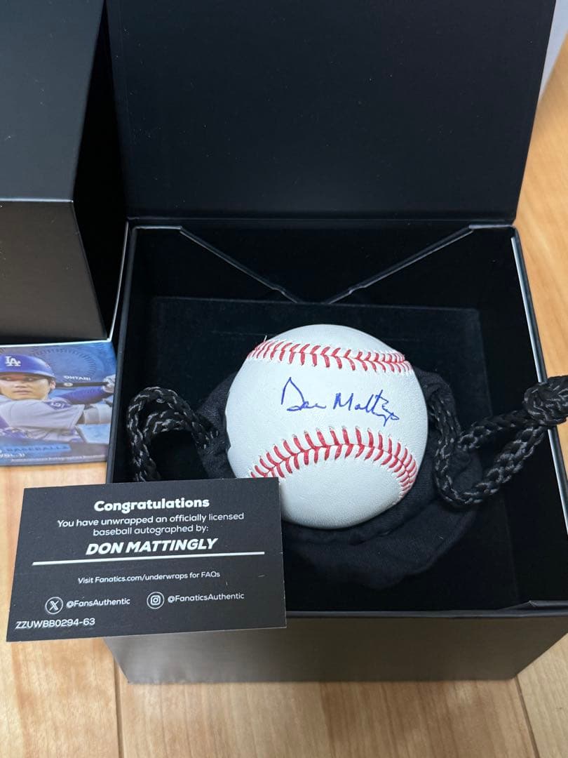 FANATICS MLB 2025 ドン・マッティングリー サインボール