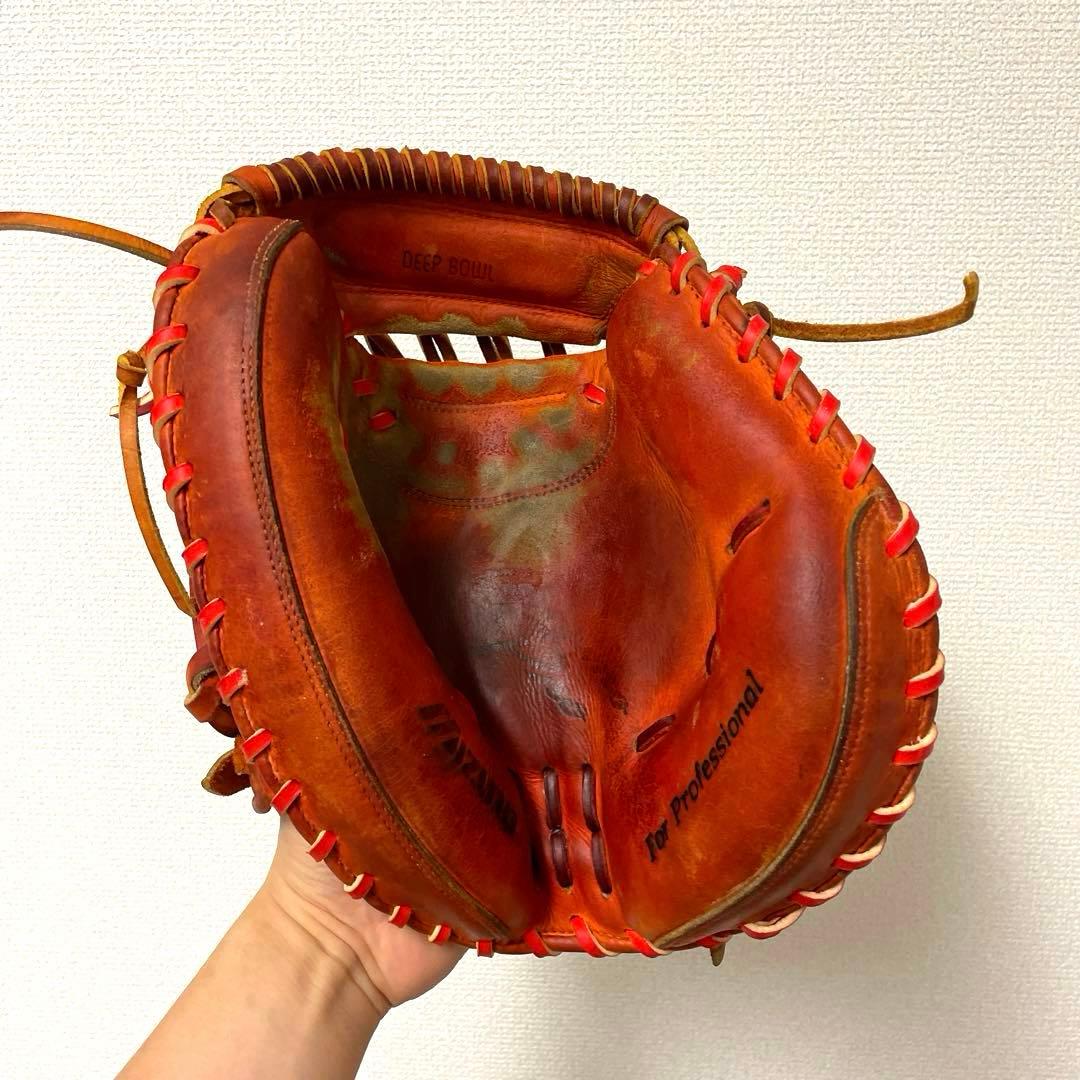 426 ミズノプロ 希少 即戦力 硬式 キャッチャーミット