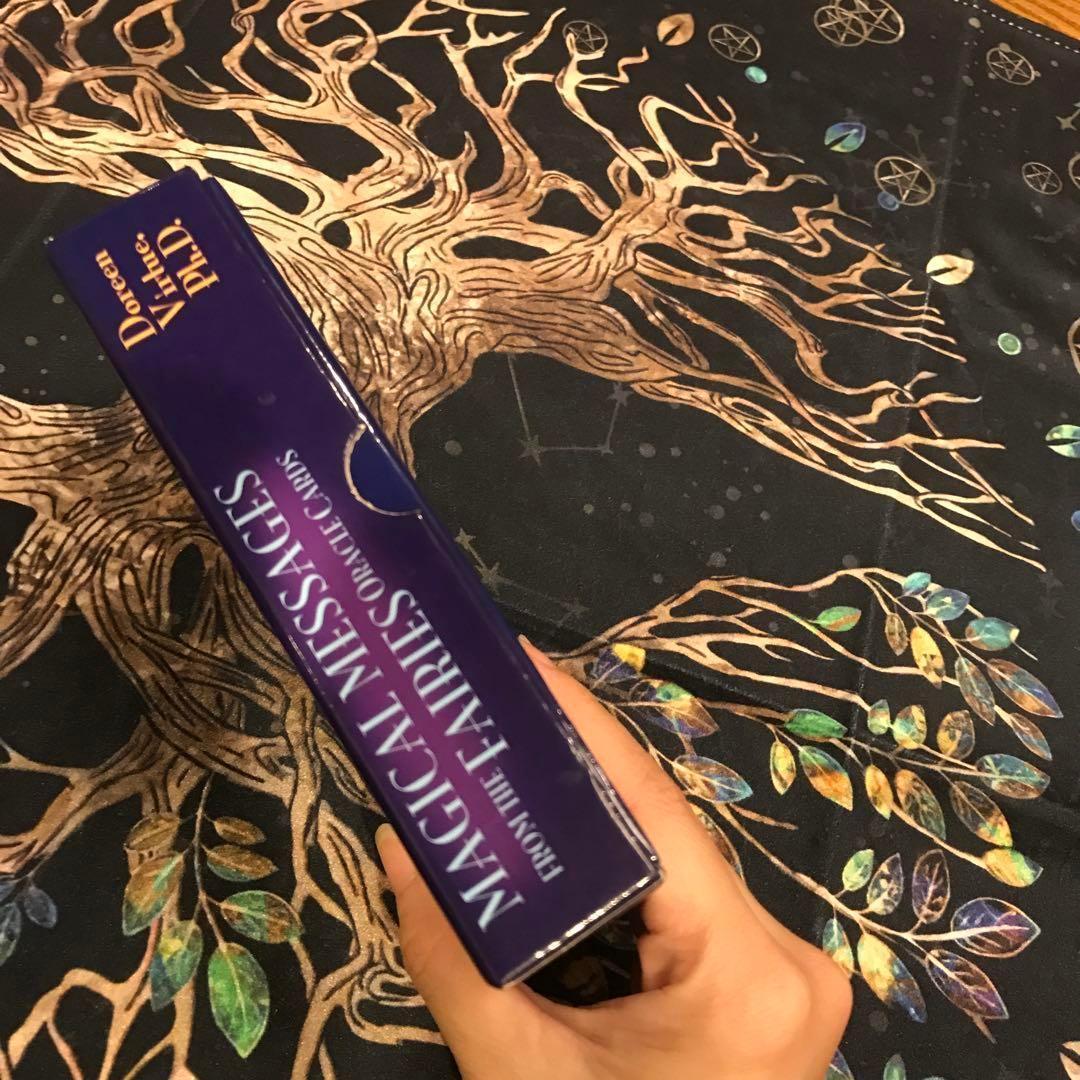 ☘️美品　絶版　希少　日本語版 金縁 マジカル フェアリー オラクルカード