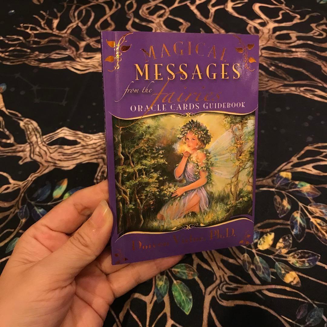 ☘️美品　絶版　希少　日本語版 金縁 マジカル フェアリー オラクルカード