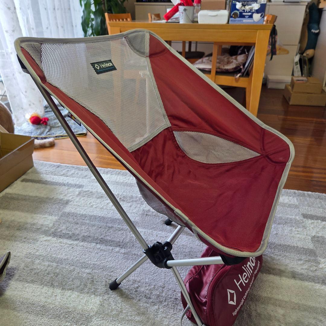 ヘリノックス チェアワンシリーズ レッド