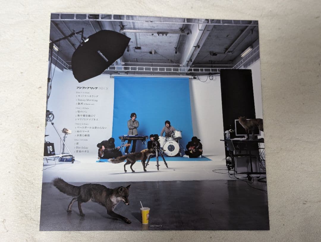 【美品】フジファブリック FAB FOX アナログ盤 LP レコード