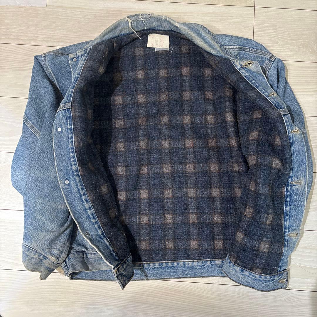 【USA製】Carhartt カーハート　デニムジャケット　90s 雰囲気抜群