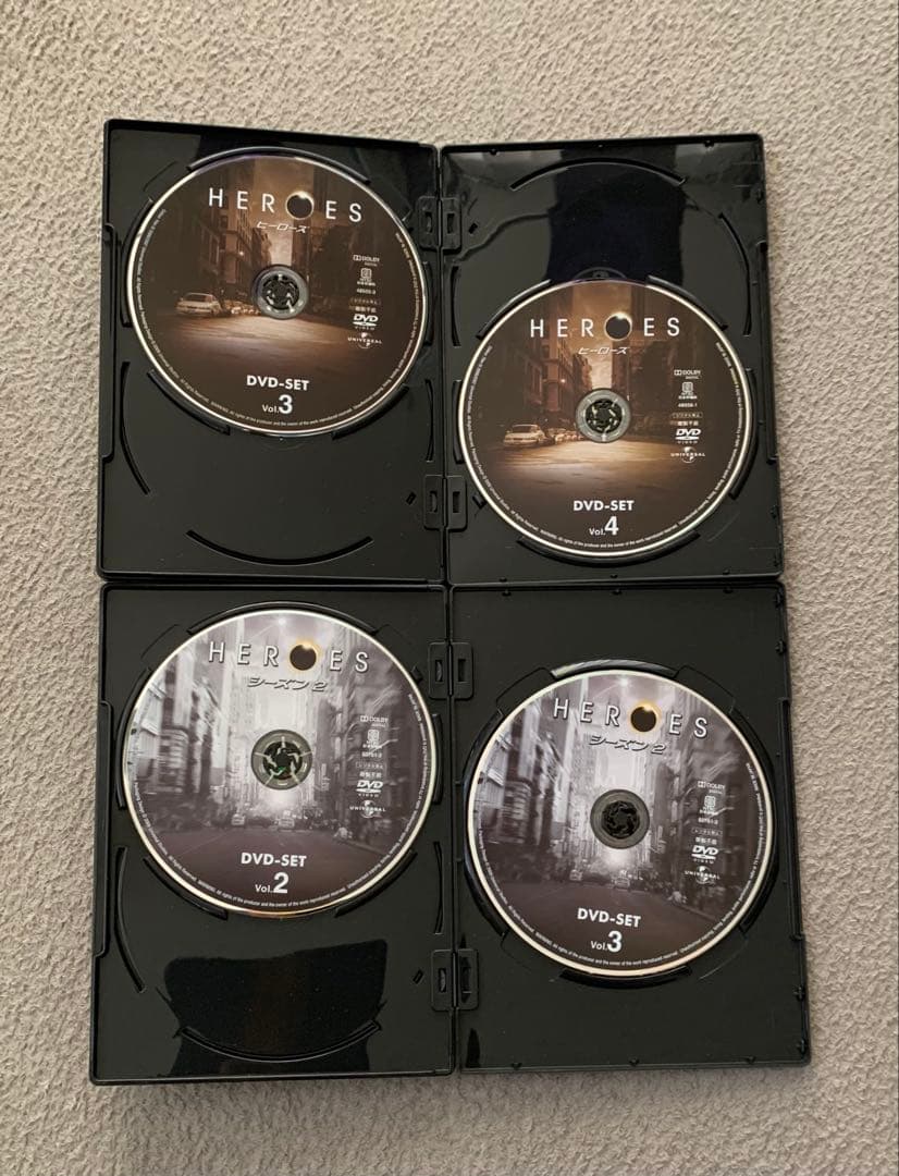 HEROS/ヒーローズ　DVD セット