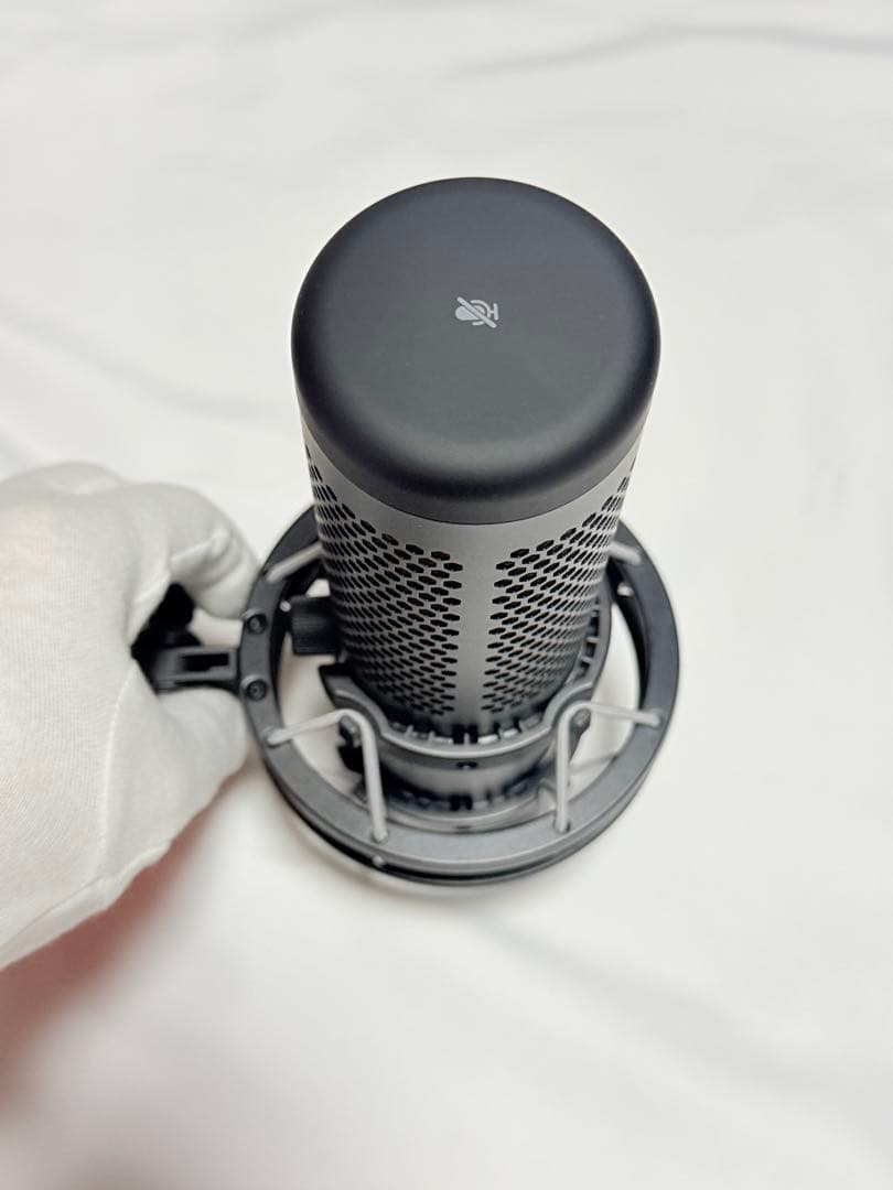 HyperX QuadCast S スタンドアロンマイク.アームセット