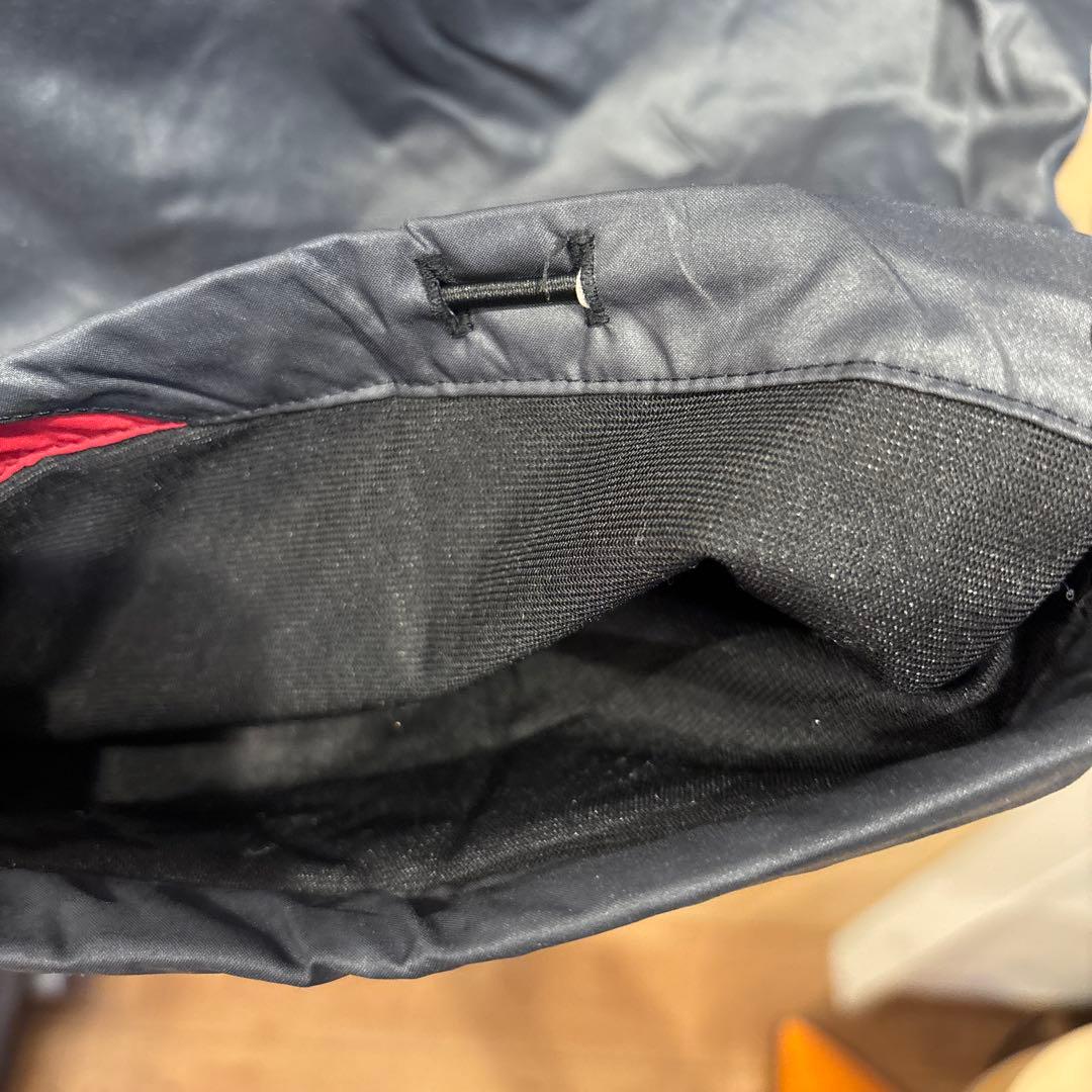 美品 ASICS ウインドブレーカー上下セット レッド/ホワイト/ブラック M