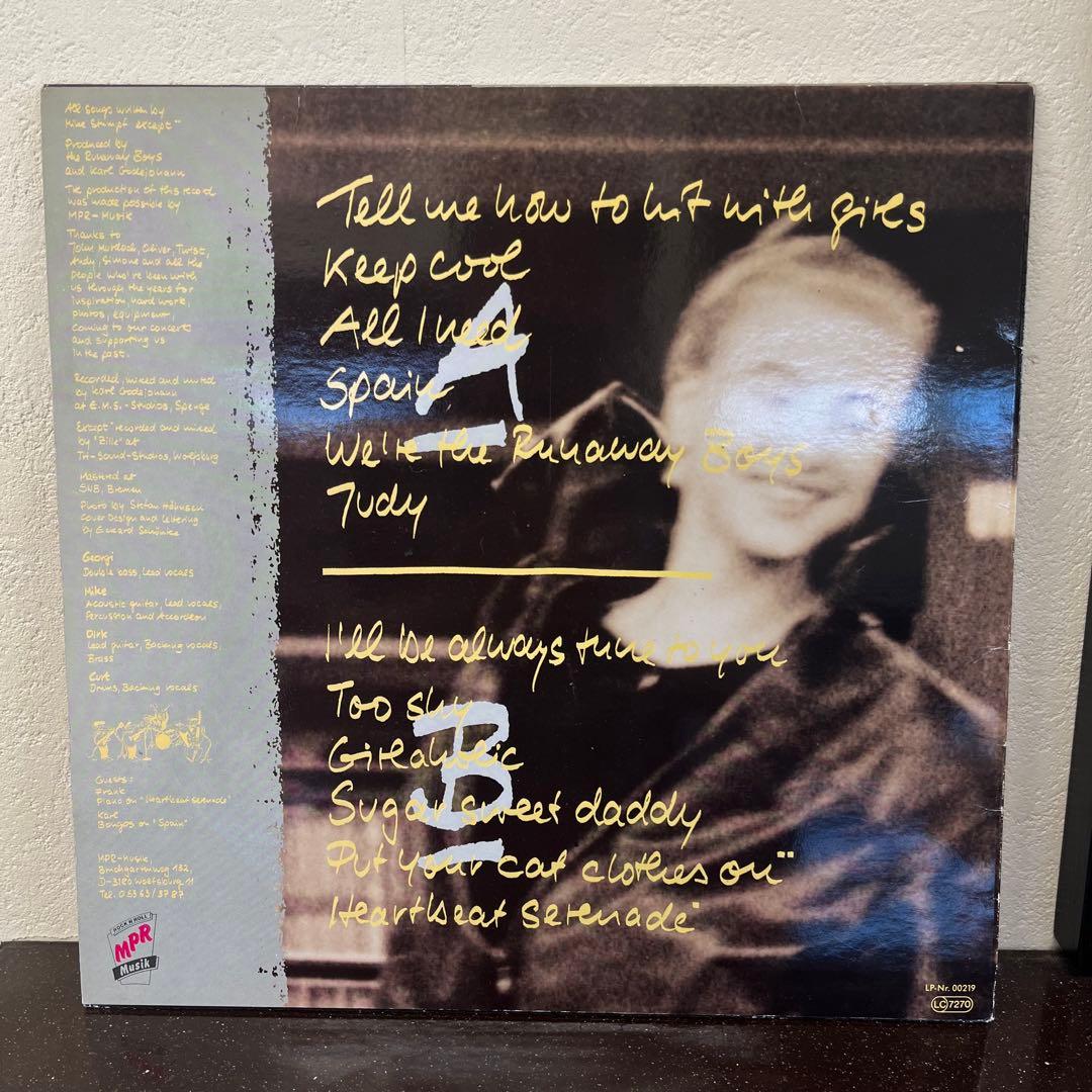 オリジナルLP Runaway Boys Too Shy ロカビリー ネオロカ