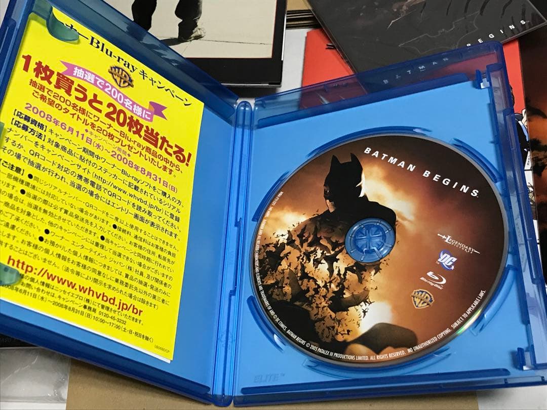 バットマン ビギンズ Blu-ray Limited Edition('05米…