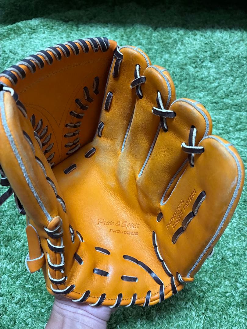 ZETT 軟式グローブ 投手用 右投げ用