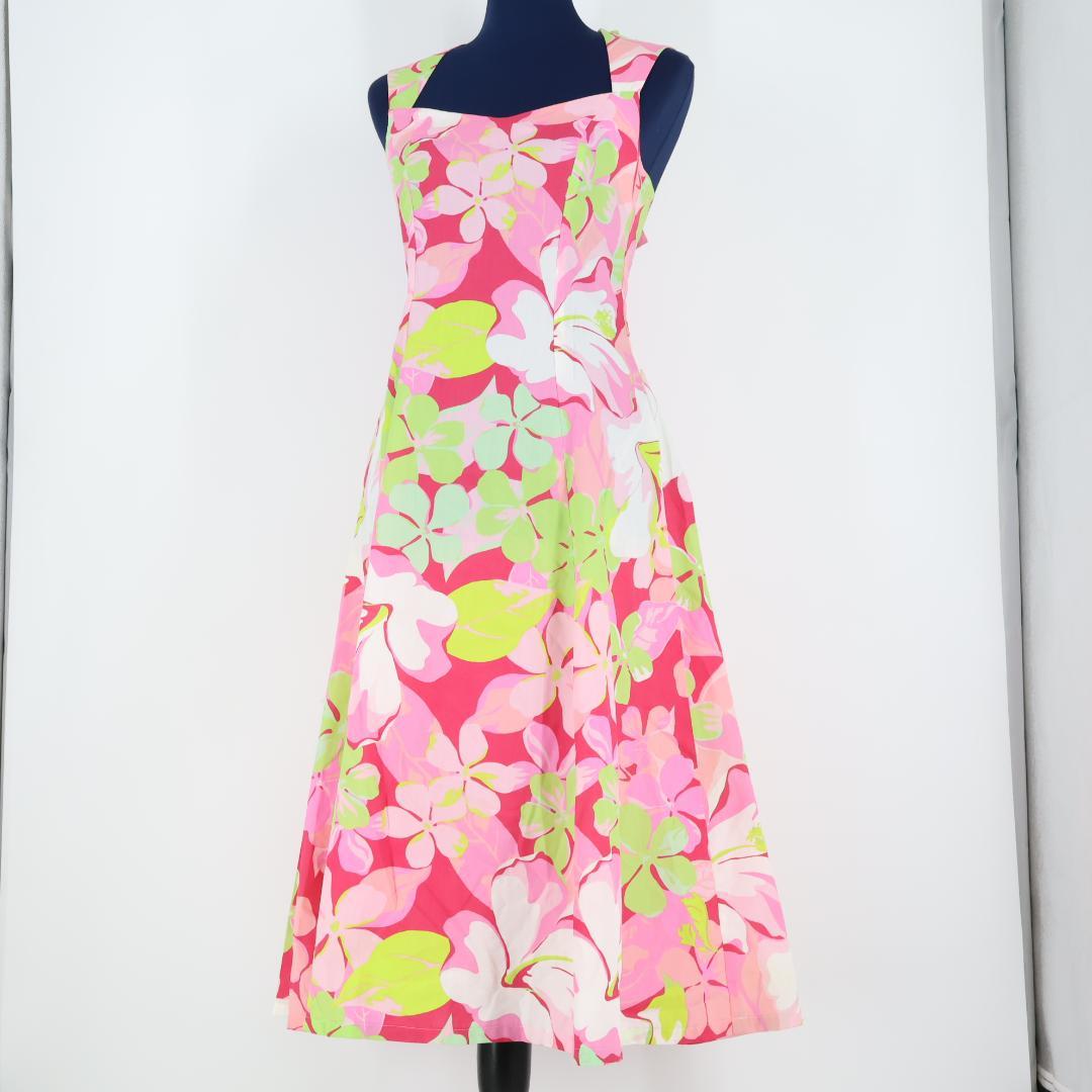 【日本製 フラダンス衣装】ピンク MermaidLine ワンピース ドレス