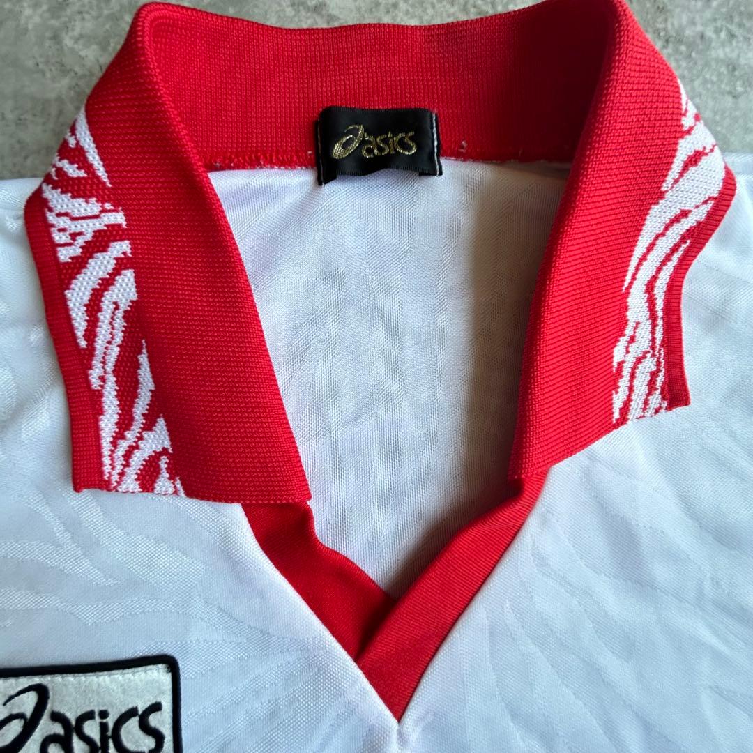 アシックス ロンT ウェア サッカーユニフォーム ゲームシャツ 90s