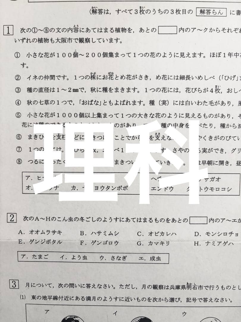 浜学園　小5 公開学力テスト　4科目　2022年度　2021年 2年分