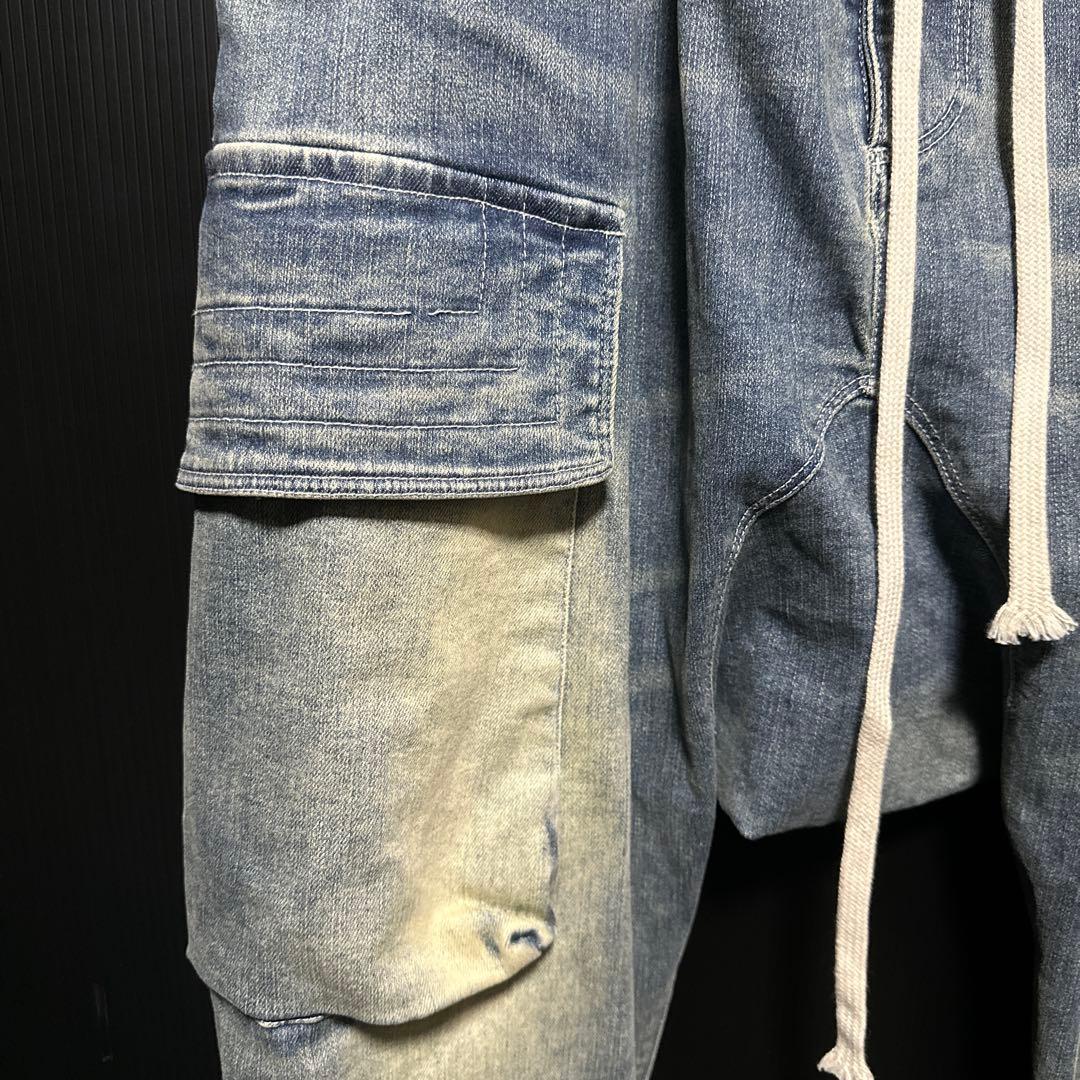 ブ*ス様 ARTEFACT デニム　サルエルパンツ　サイズ2