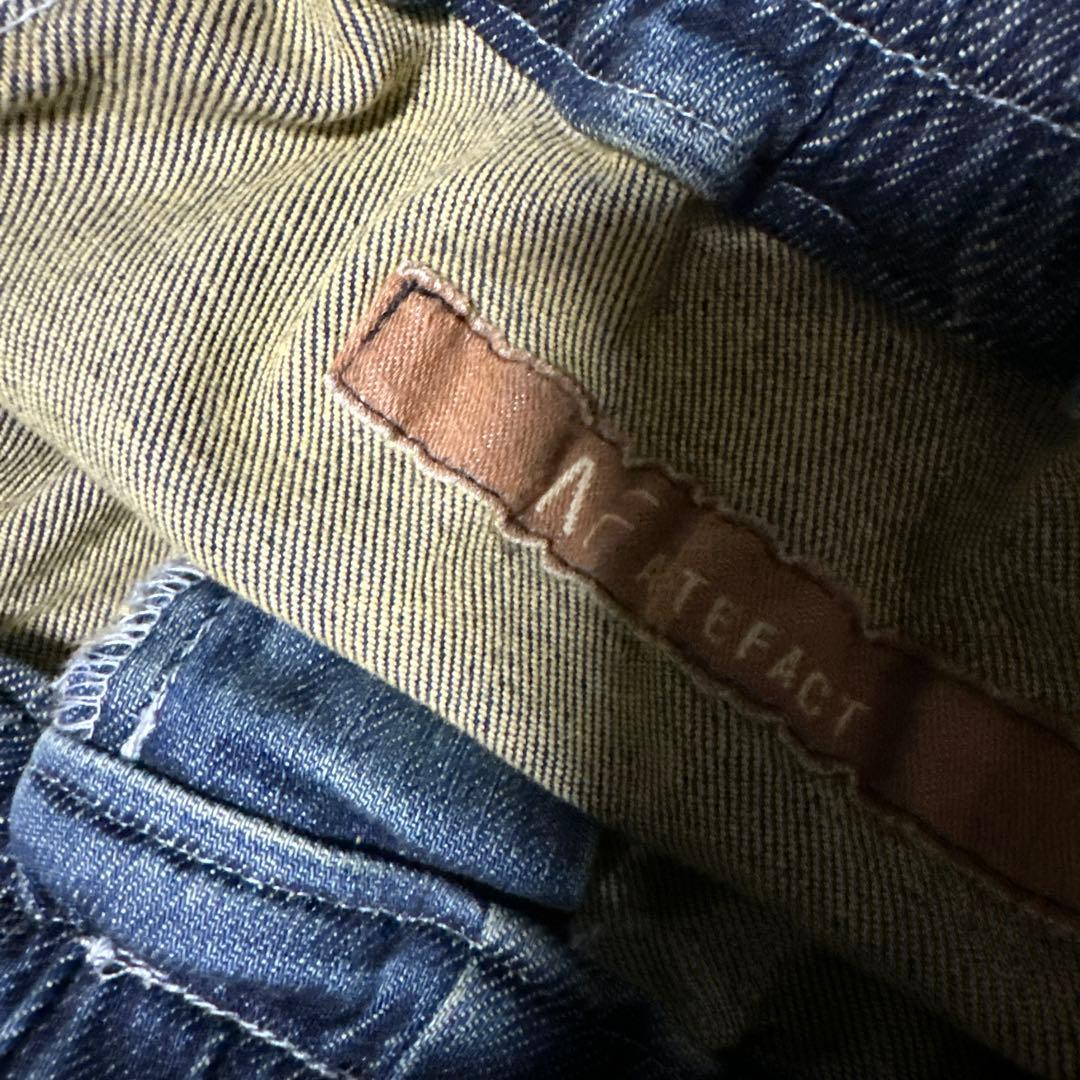 ブ*ス様 ARTEFACT デニム　サルエルパンツ　サイズ2