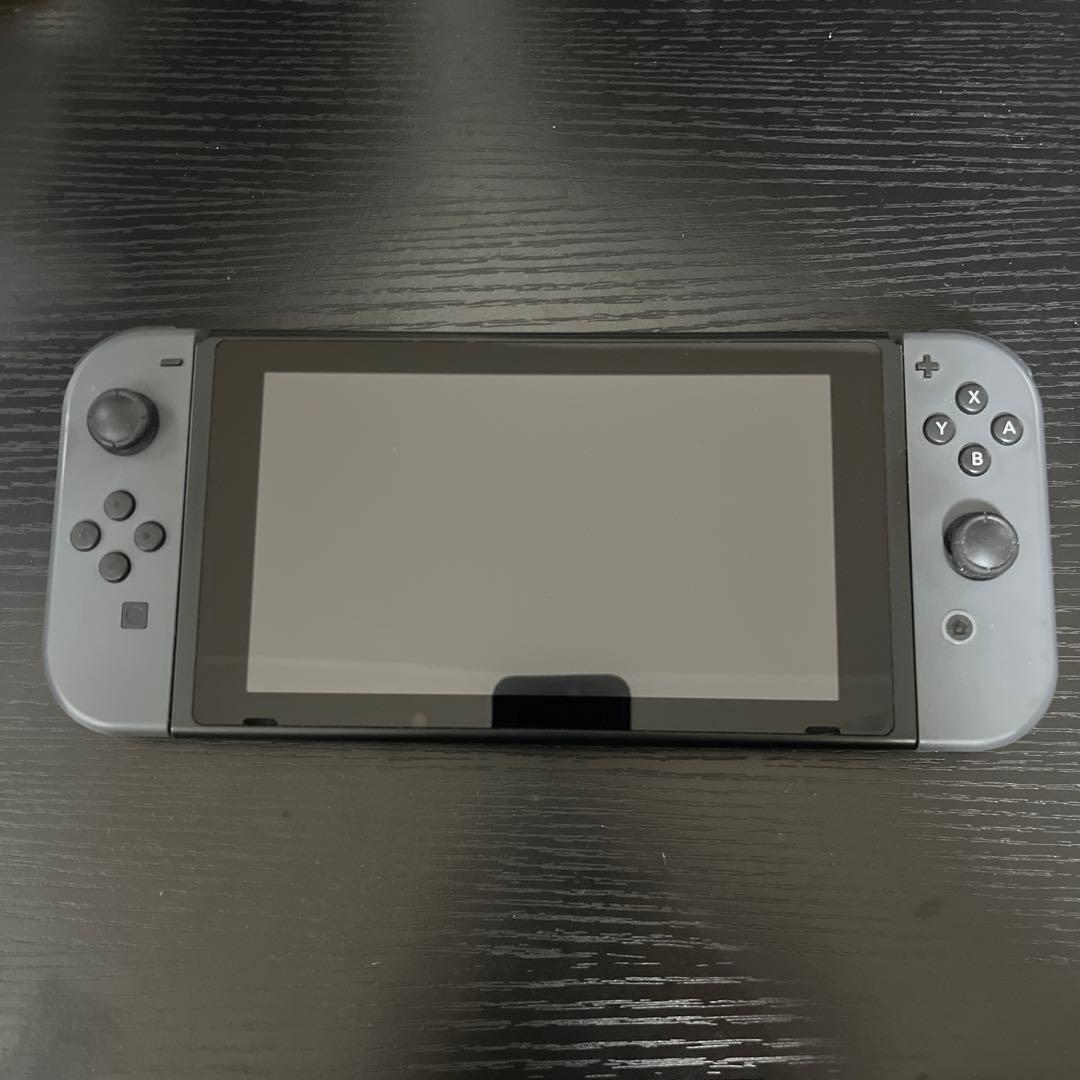 Nintendo Switch グレー本体 動作確認済み　その他周辺機器付き