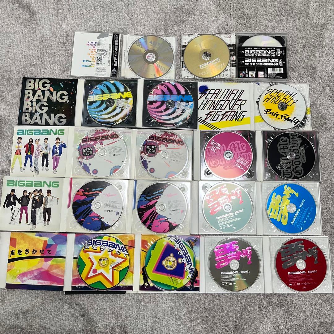 BIGBANG 日本版 CD DVD まとめ売り(1枚欠品あり)