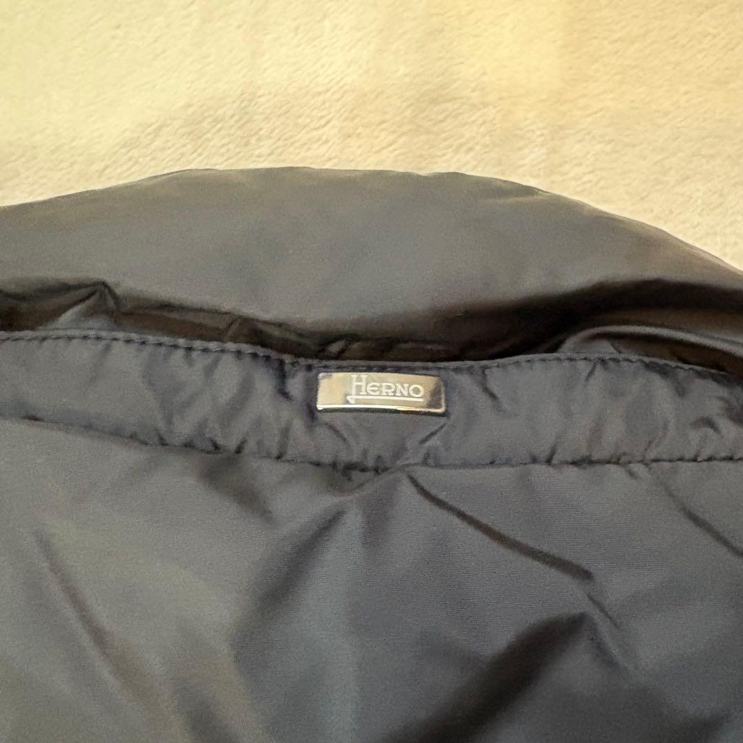 Hernoダウンベスト　ブラック　48 美品