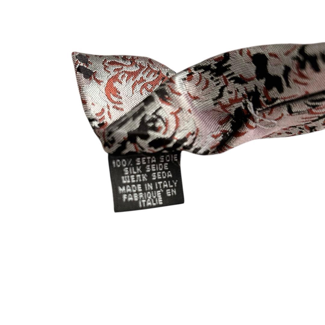 極美品✨ Vivienne Westwood ネクタイ　ピンク系 オーブ柄 希少