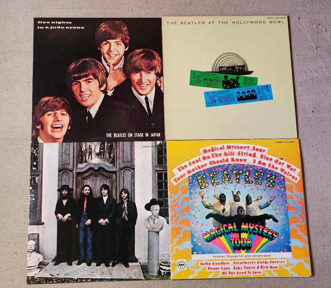 「ザ・ビートルズ・コレクション」LPレコード13枚BOX&レアなLPレコード4枚