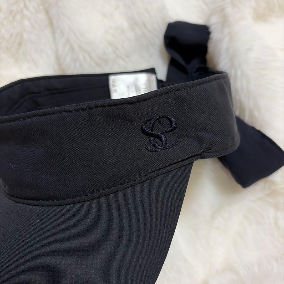 eimy golf サンバイザー　ゴルフ　ネイビー