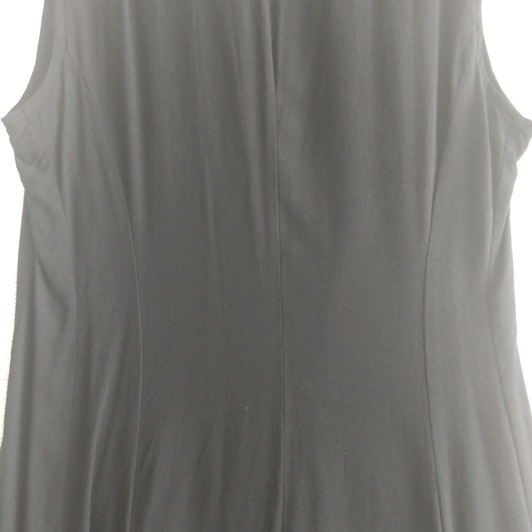 d*3様 ★ヨウジヤマモト ノアール★レーヨン ドレス ワンピース ジレ