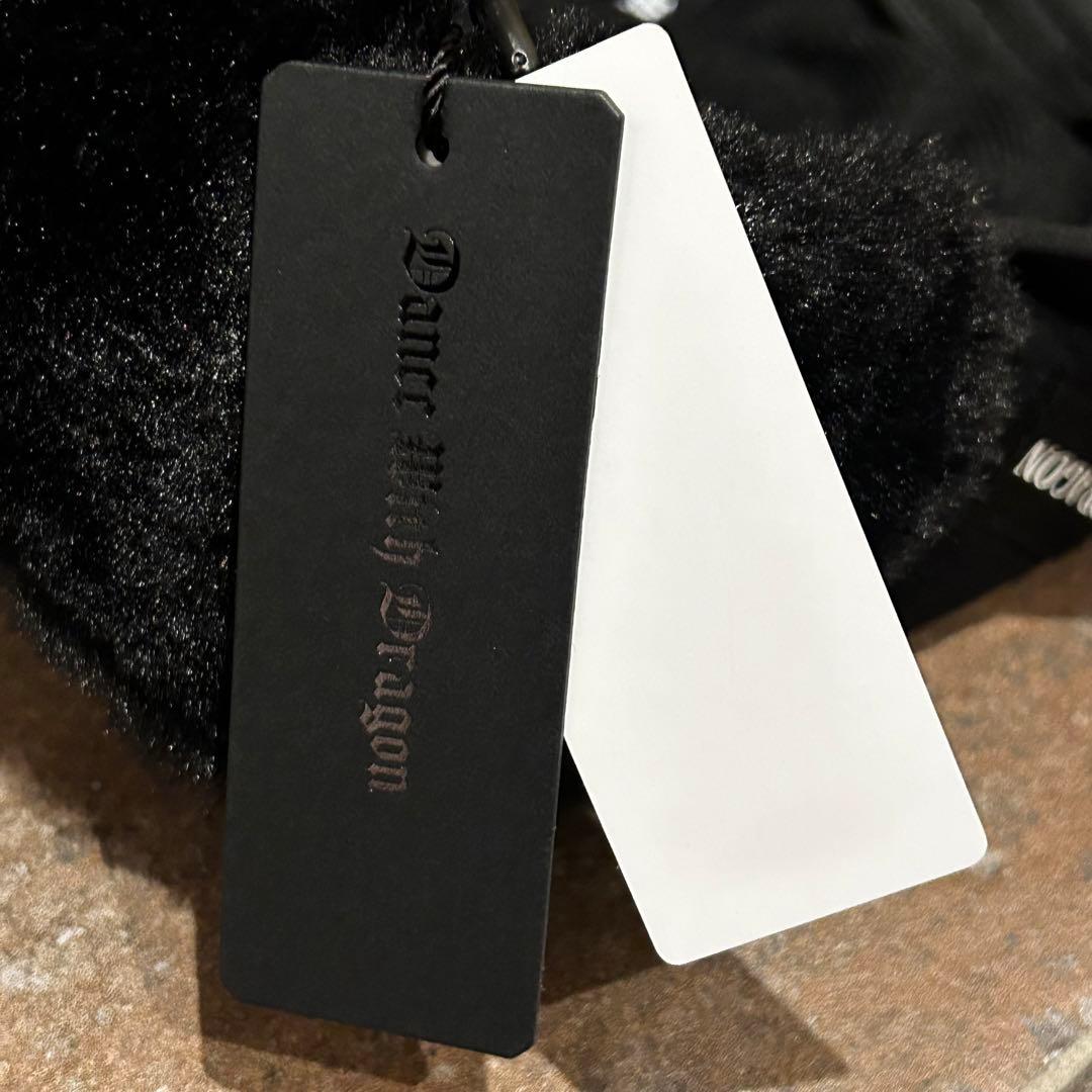 Dance With Dragon キャップ　ラビットファー　ブラック　ゴルフ