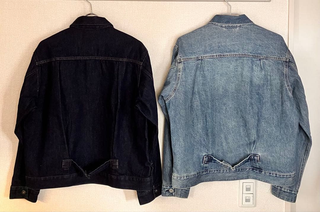 未使用セット売　26SS UNIQLOデニムトラッカージャケット