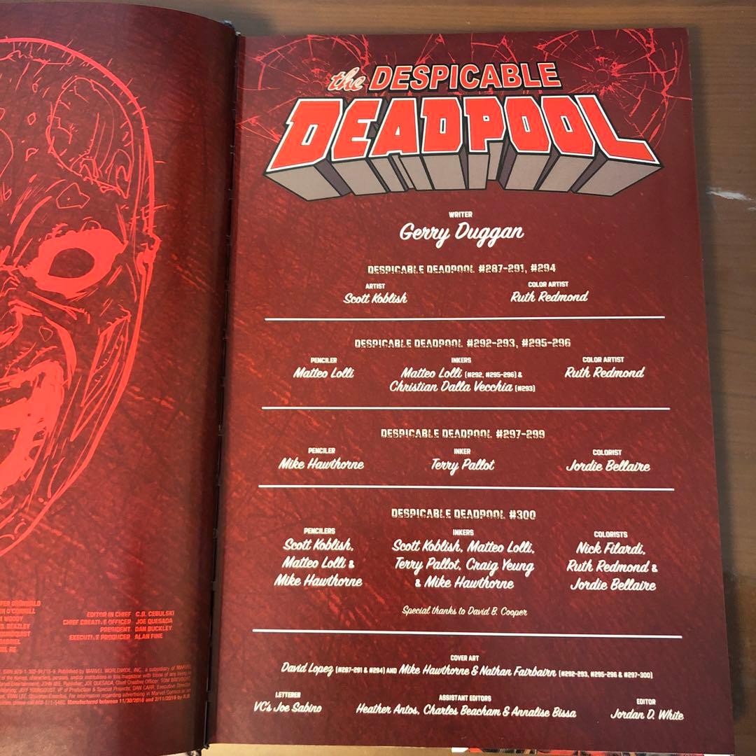 (初版) The Despicable Deadpool (洋書)