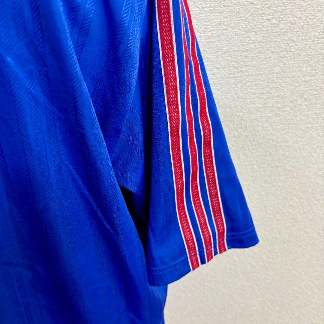 90s old adidas アディダス ゲームシャツ XO パフォーマンスロゴ