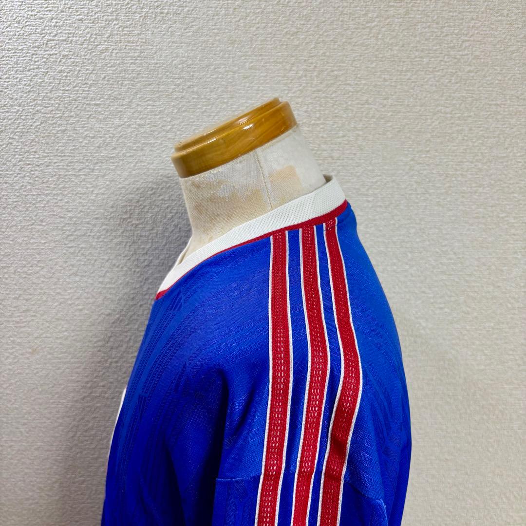 90s old adidas アディダス ゲームシャツ XO パフォーマンスロゴ