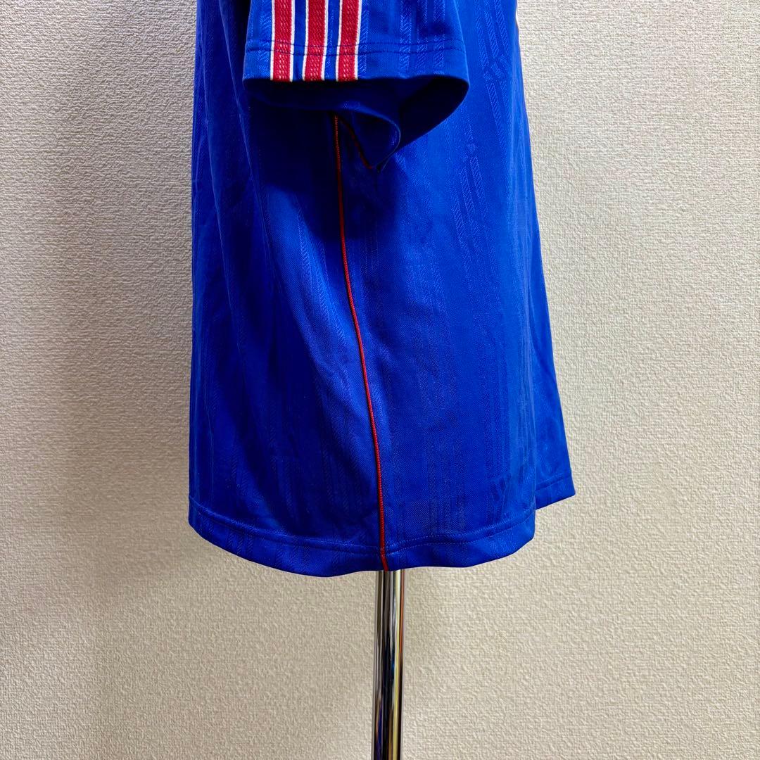 90s old adidas アディダス ゲームシャツ XO パフォーマンスロゴ