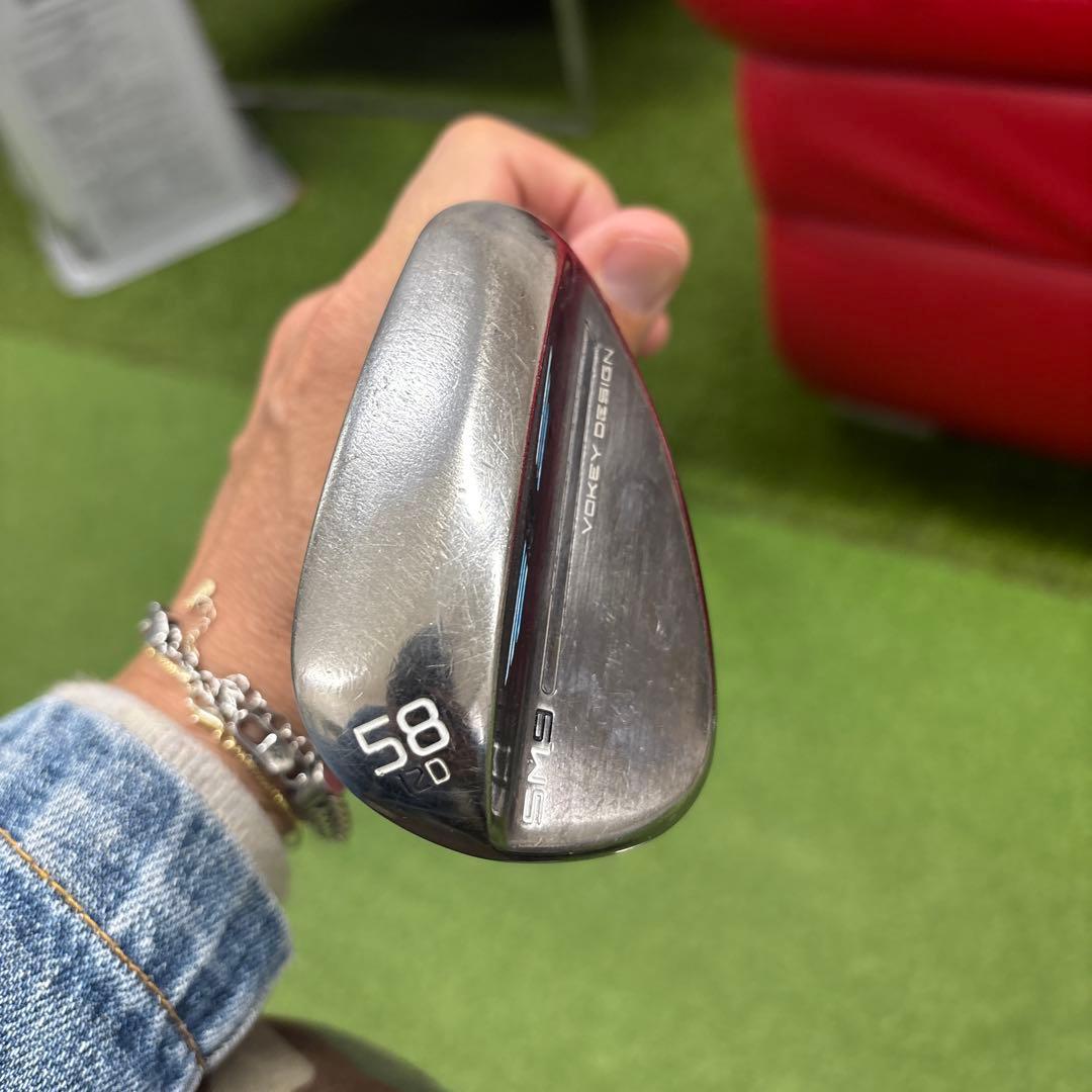 ゴルフウェッジ ボーケイSM9 52度 58度 ツアークローム