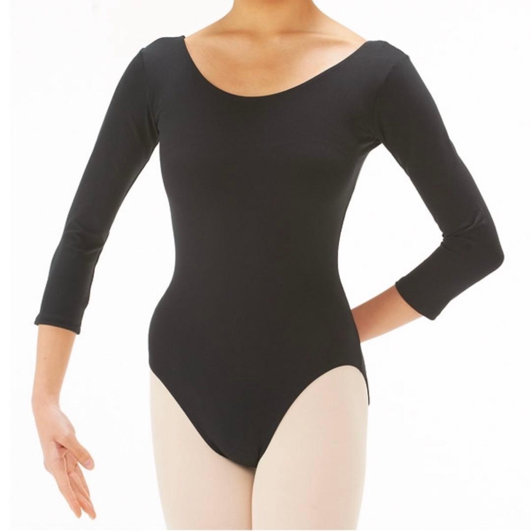 チャコット　レオタード　ナターシャ　Ｌ　黒　美品　2枚セット