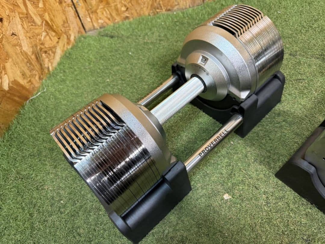 PROVERBELL プロバーベル 可変式ダンベル 41.5Kg×2 引き取り
