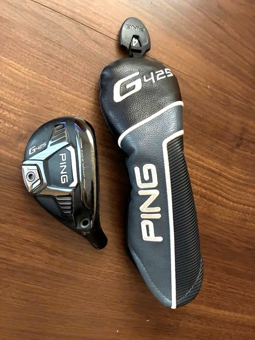 PING G425 ユーティリティ 19度 ヘッドカバー付き