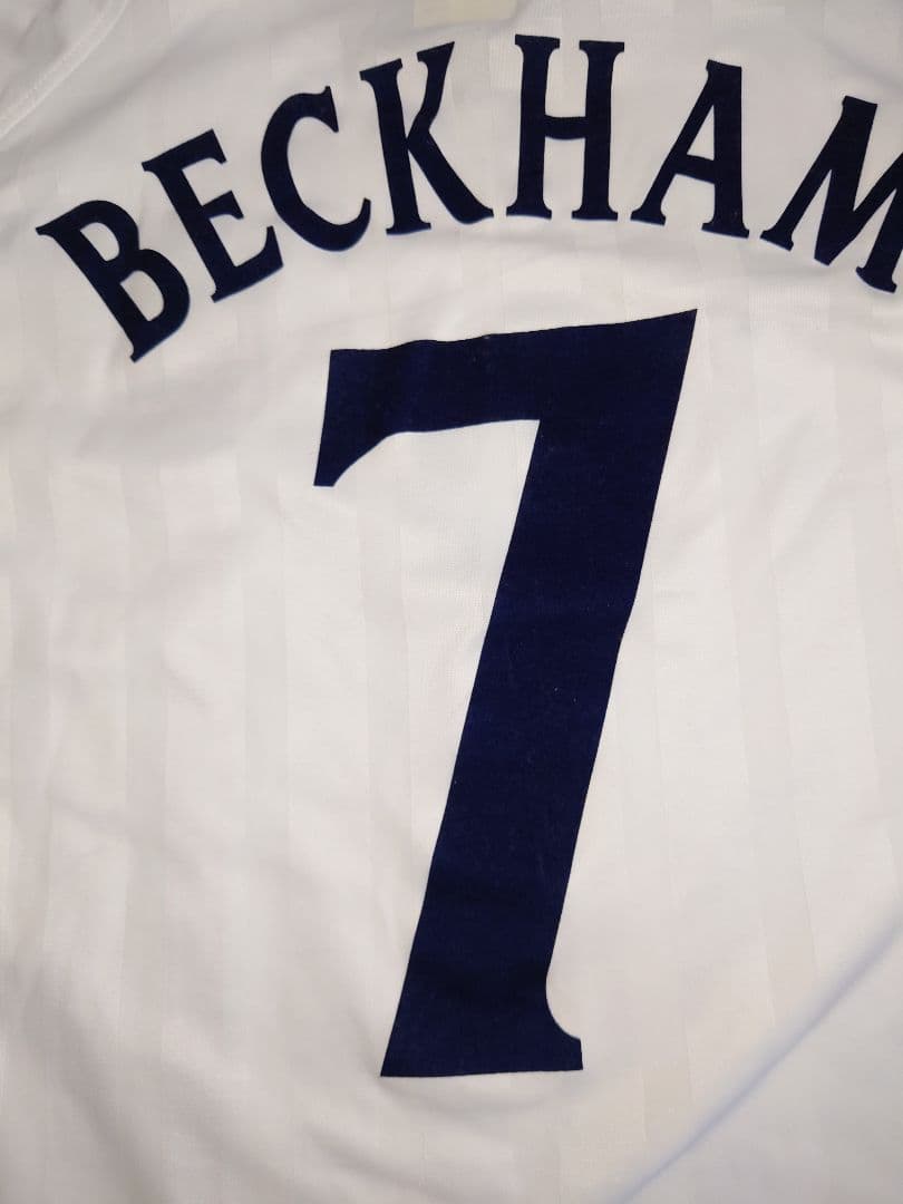 イングランド代表　ユニフォーム　ベッカム