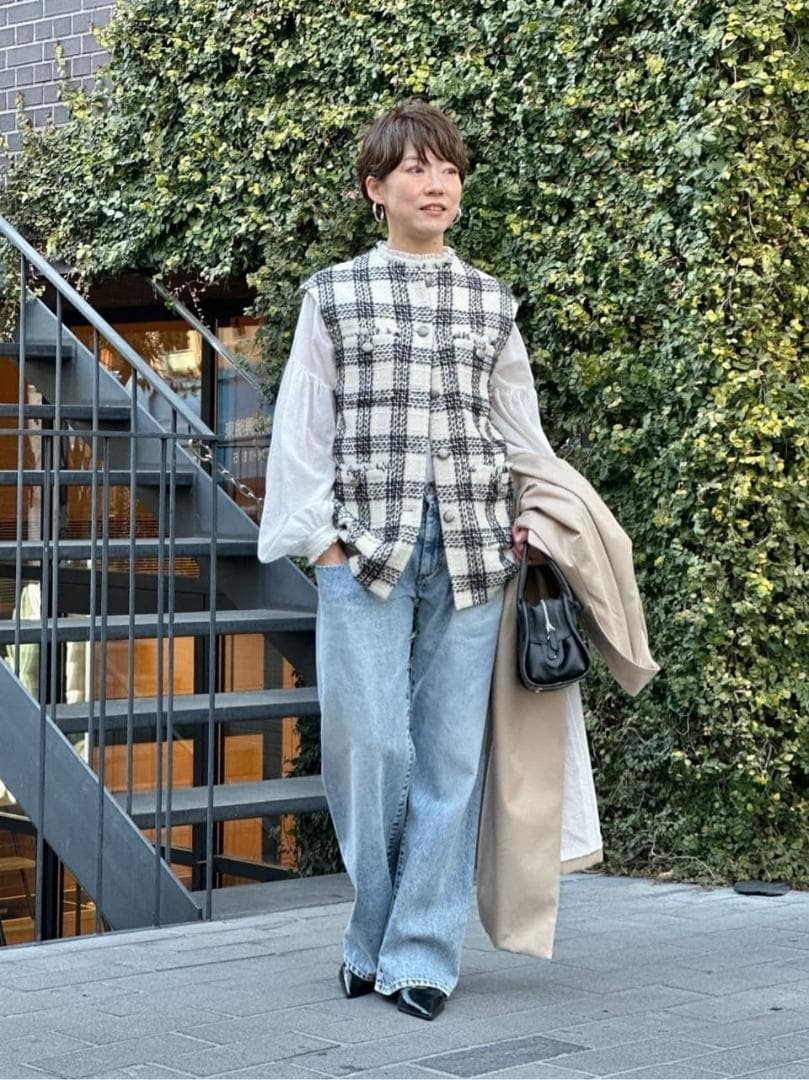 【Whim Gazette】LINTONツイードジレ*卒業式入学式オケージョン