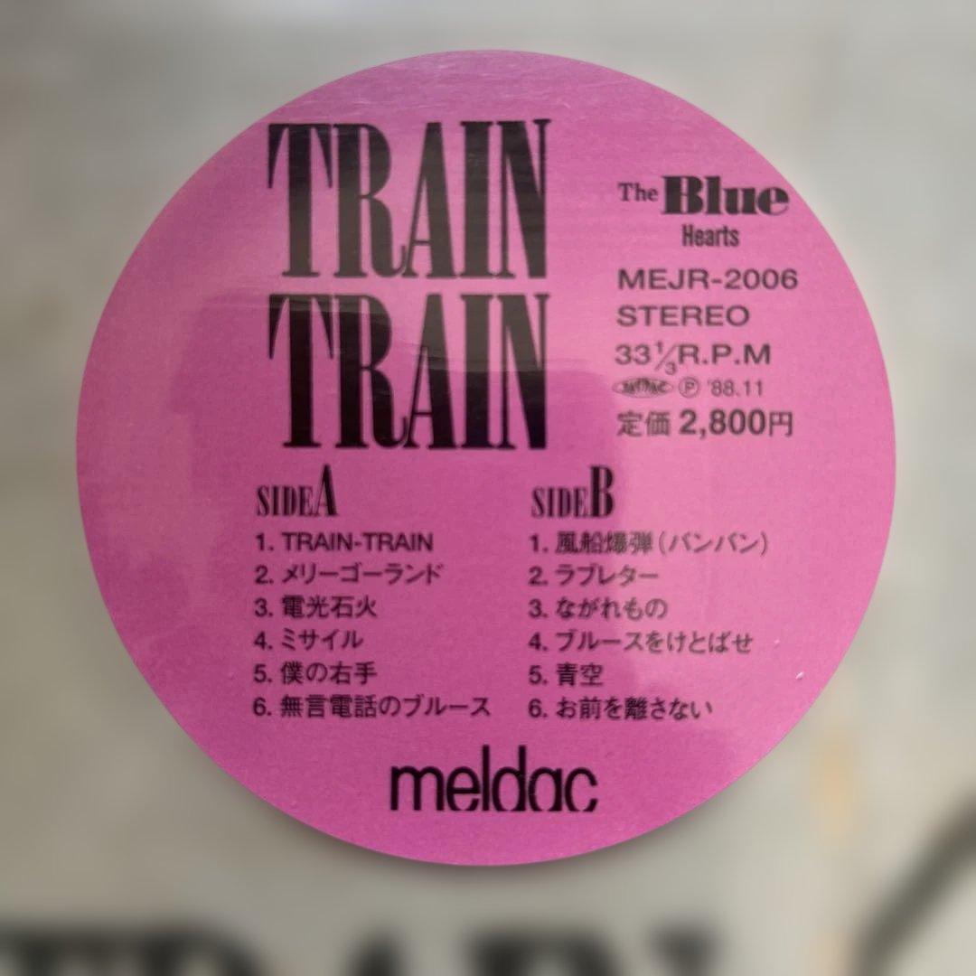 The Blue Hearts ブルーハーツTRAIN-TRAIN LP