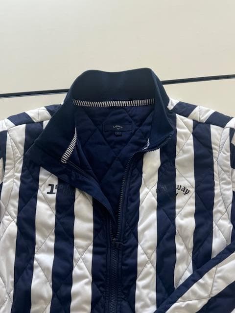 極美品　キャロウェイゴルフ　中綿キルティングジャケット　ベスト　２ｗａｙ