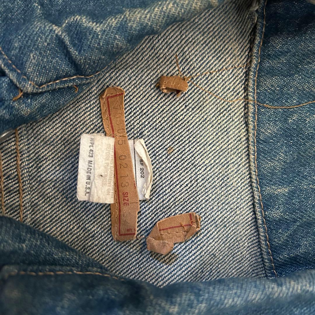 【70s】Levi’s 70505-0213 USA製　デニムジャケット