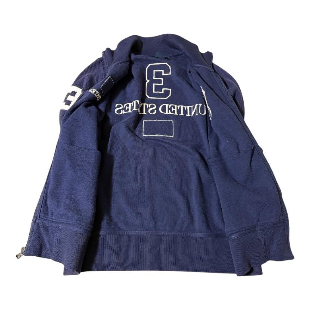 ラルフローレン USAフラッグ ビッグポニージップアップパーカー