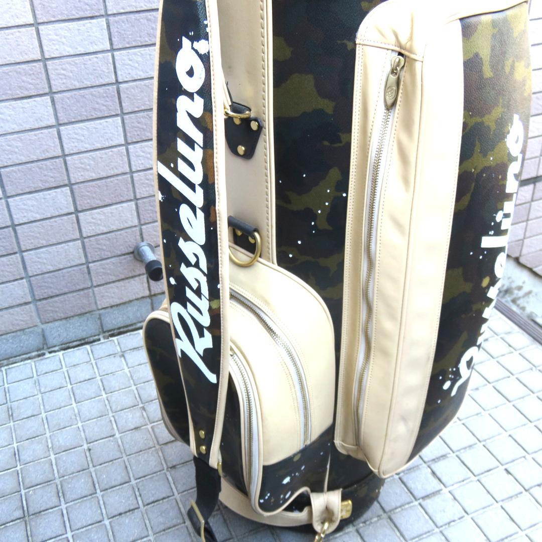 RUSSELUNO ラッセルノ　キャディーバック　8.5型　カモフラ　レディース