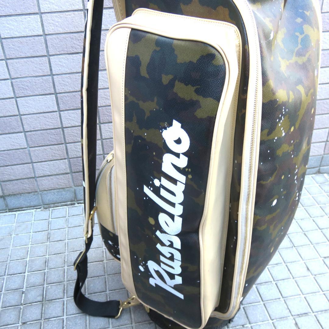 RUSSELUNO ラッセルノ　キャディーバック　8.5型　カモフラ　レディース